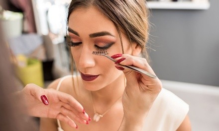 Full Set of Eyelash Extensions with Optional One Fill at Luxury Spa (Up to 61% Off)