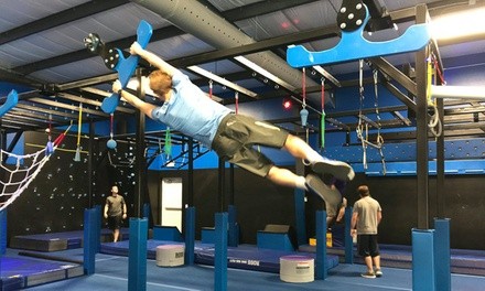 Introductory Ninja Gym Single Visit for One, Two, or Four Adults at Flip Side Ninja Park (Up to 58% Off)