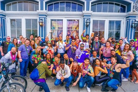 Admission for One, Two, or Four to Sunday Funday Party Crawl from Crawl New Orleans (Up to 48% Off)