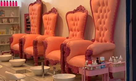 Kid's Mini Pamper Package at Pink Princess Nails (Up to 34% Off). Two Options Available,