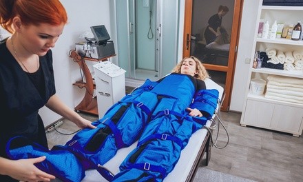 One or Four Pressotherapy Sessions for Legs or Stomach, or Full Body at Beauty Factory Spa (Up to 71% Off)