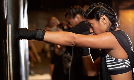 Two Weeks or One Month of Unlimited Kickboxing Classes at Arizona Jiu Jitsu Academy (Up to 53% Off) 