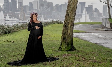 Up to 87% Off on Maternity In studio photo shoot at April's Photography