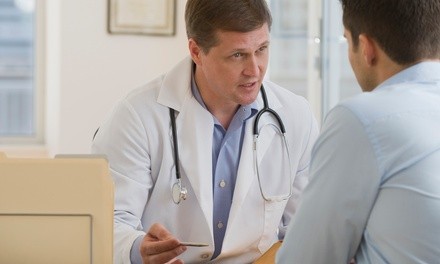 Hormone Therapy Consultation, Lab Work at Ageless Male Testosterone Clinic (Up to 61% Off). 2 Options Available.