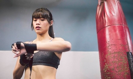 Four or Eight All Women's Kickboxing Classes at LAD Fitness (Up to 37% Off) 