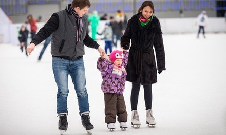 Open Ice Skating with Skate Rental for One, Two, Three, or Four at Stamford Twin Rinks (Up to 41% Off)