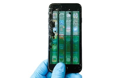 iPhone Screen Repairs at Rescue Tronics (Up to 50% Off). 11 Options Available.