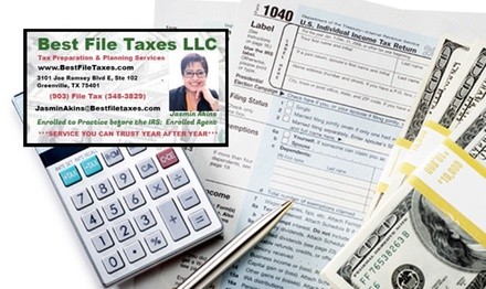 Up to 50% Off on Consultant - Financial / Tax at Best File Taxes LLC