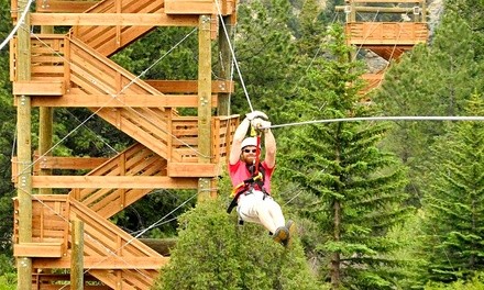 Ziplining Tour for One, Two, or Four at Colorado Adventure Center (Up to 30% Off)