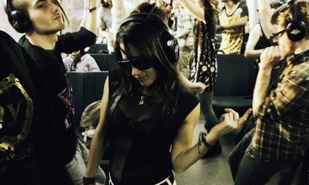 Silent Dance Party with 25, 50, or 100 Headphones from ZEROdB (Up to 63% Off)