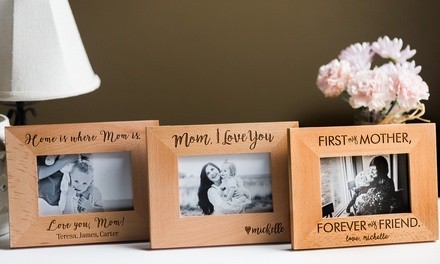 Personalized Frames for Mom from Qualtry (Up to 83% Off). Four Options Available. 