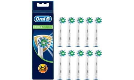 Oral-B CrossAction Replacement Toothbrush Heads