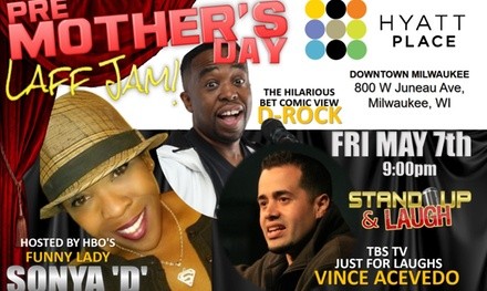 Pre Mother's Day Laff Jam on Friday, May 7