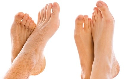 Three Laser Nail-Fungus Treatments for One or Both Feet at Feet First Podiatry (Up to 87% Off)