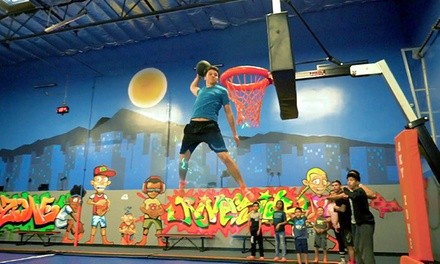 $22.40 for One 90-Minute Jump Pass with Sky Socks at Sky Zone - Riverside ($32 Value)
