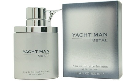 Yacht Man Metal Edt Spray 3.4 Oz