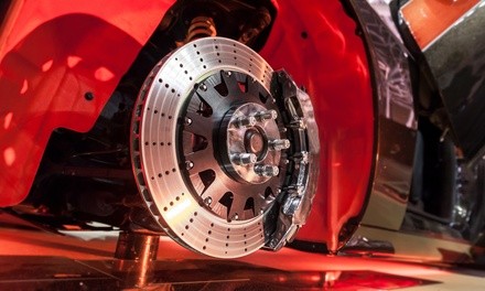 Front or Rear Brake-Pad Replacement or Both at Autolube (Up to 41% Off)