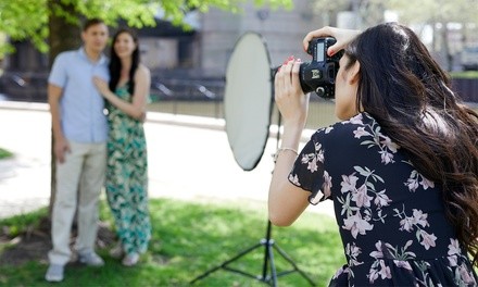 On-Location Family or Couples Photo Shoot, or In-Studio Headshot Photo Shoot from Frozen Moments (Up to 26% Off)