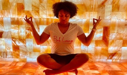 Salt Room Session or Vibrational Sound Therapy Session at Pink Lounge (Up to 35% Off)