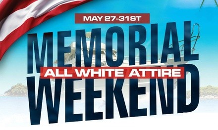 General Admission for One or Two to Memorial Weekend All White Cruise (Up to 70% Off)