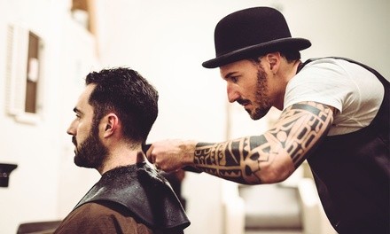 Men's Hairstyling and Waxing from Chasidy at Alley Cat Salon (Up to 53% Off)