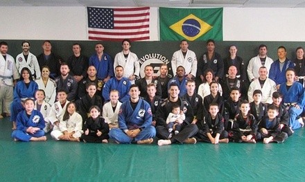 One or Two Weeks of Unlimited Jiu-Jitsu Classes at Evolution BJJ Lowell (Up to 73% Off)