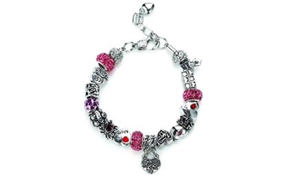 Mother's Love Charm Bracelets from Novadab (Up to 83% Off). Three Options Available.