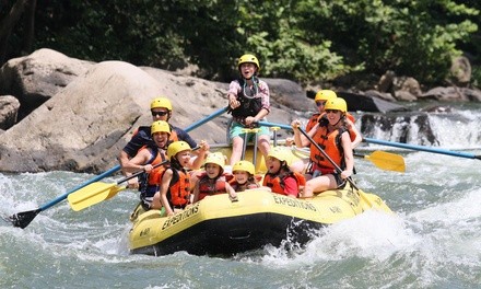 Lower New Express Rafting and Two-Night Camping Trip with Optional Zip-Line Ride at USA Raft (Up to 42% Off)