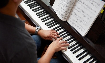 Two 30-Minute In-Studio or Online Private Piano Lesseons at Patty Piano's Studio (Up to 50%)