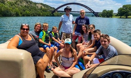 Two- or Four-Hour Boat Rental at Wake Riderz: Pontoon Rentals (Up to 21% Off)