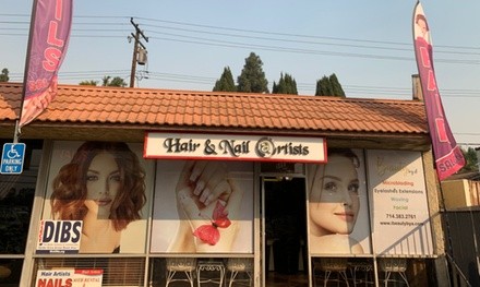 Up to 60% Off on Mani-Pedi - Shellac / No-Chip / Gel at Hair & Nail Artists