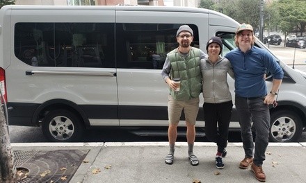 Round-Trip Transportation w/Optional Poles, Water, and Trail Mix from Wise Oak Travel Partners (Up to 40% Off)