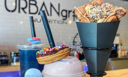 $18 for Food and Drinks at UrbanGrid Nutrition ($25 Value)