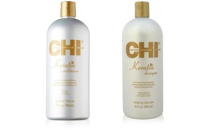 CHI Keratin Shampoo and Conditioner Set (2-Piece) (32 Fl. Oz.)