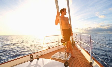 Four- or Eight-Hour 50' Carver Yacht Charter from Solstice Society (Up to 27% Off). Four Options Available.