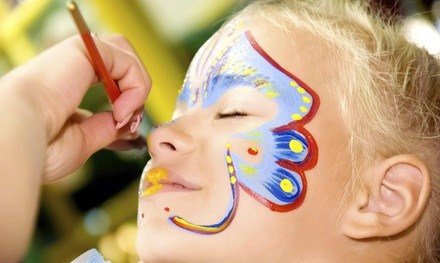 Two Hours of Face-Painting Services from Amazing Face (45% Off)