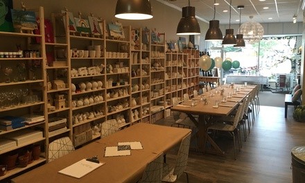 Pottery Studio Sitting Fees for One, Two, Four, or Six People at Little Art Studio (Up to 50% Off)