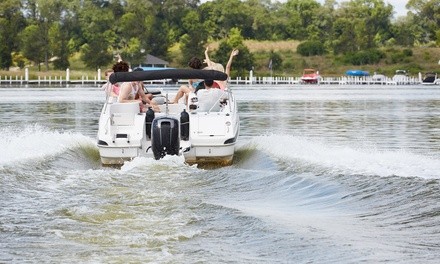 $250 for Four-Hour Pontoon Boat Rental at Tampa Bay Water Sports ($300 Value)