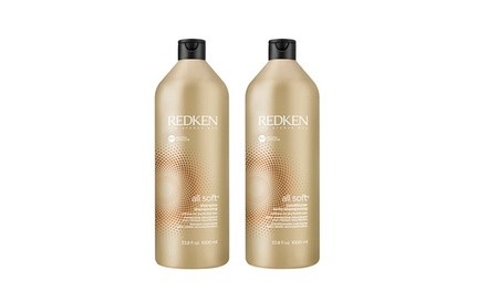 Redken All Soft Shampoo and Conditioner 33.8 oz Duo 