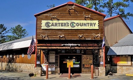 All-Day Range Pass Package or Clay Shooting for One or Two at Carter's Country (Up to 49% Off)