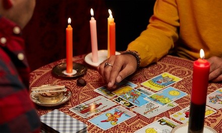 1 or 2 Full Tarot Card Deck Readings, or 1 Chakra-Balancing Session at Spiritual Psychic Reader (Up to 74% Off)