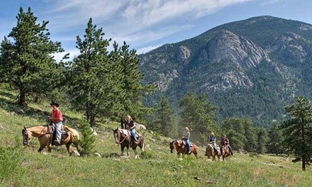 Two-Hour Horseback Trail Ride for One or Two at SK Horses in Estes Park (Up to 38% Off)