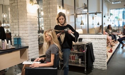 Brazilian Blowout with Optional Haircut at Outside the Lines Salon (Up to 43% Off)