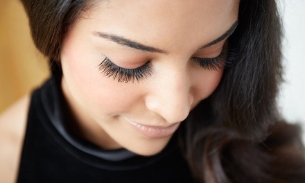 Half Set of Eyelash Extensions at lash + beauty (49% Off)