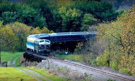 3/8- Hour Train Trip with Coach Admission at Potomac Eagle Scenic Railroad (Up to 30% Off). 6 Options Available.