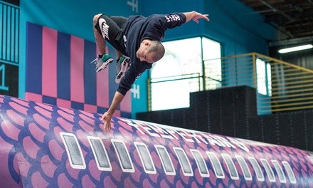 $125 for Four Drop-In Freerunning Classes and Unlimited Open Gym for One Month for One Adult ($170 Value)