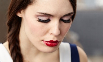 Full Set of Silk Mink Eyelash Extension at Sassy Look Salon by Diva G (Up to 48% Off). Three Options Available.