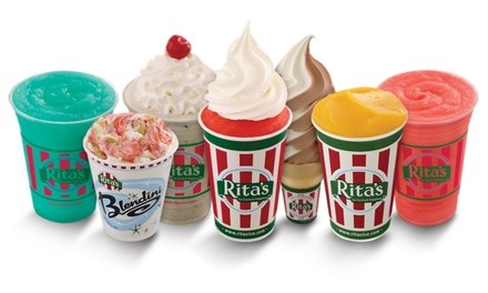 Ice Treats Valid for Dine-In and Carryout at Rita's Ice (Up to 30% Off), Two Options Available.