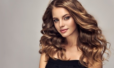 Up to 50% Off on Salon - Hair Extensions / Feathering at Hair by David