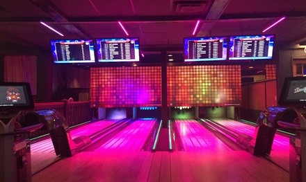 Four Games of Bowling with Optional $10 Worth of Arcade Tokens at Jimmy the Greek's (Up to 50% Off)